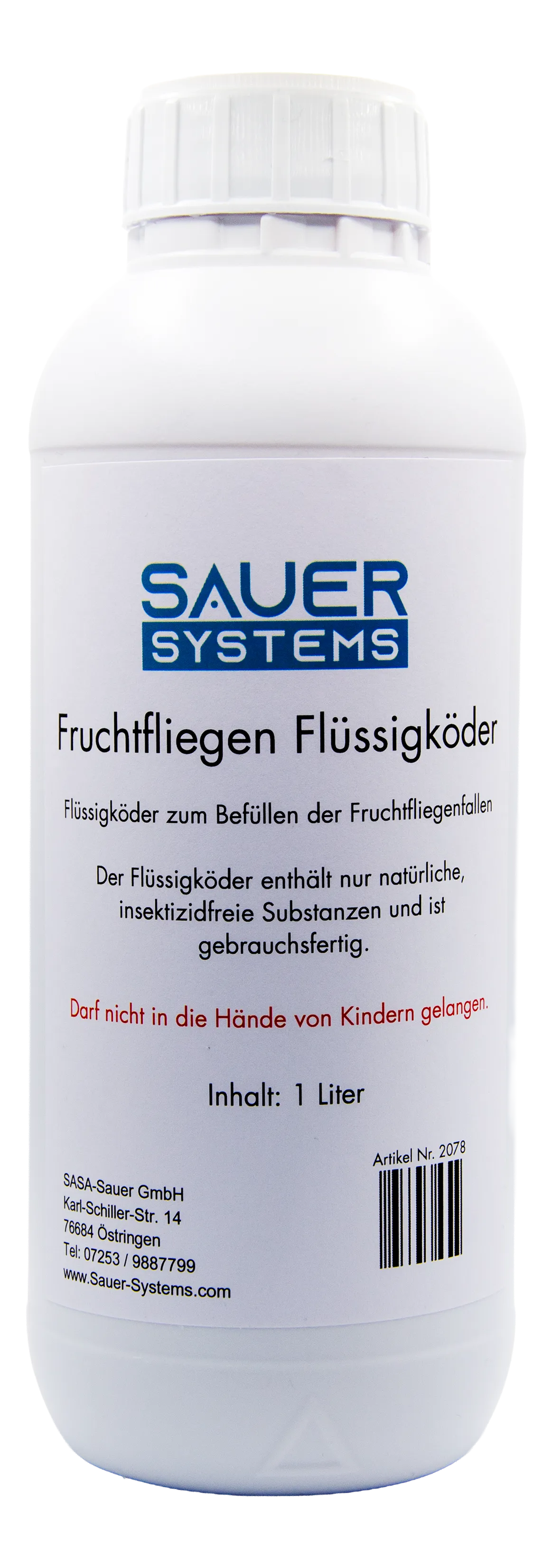 Fruchtfliegen-Flüssigköder 1 Liter