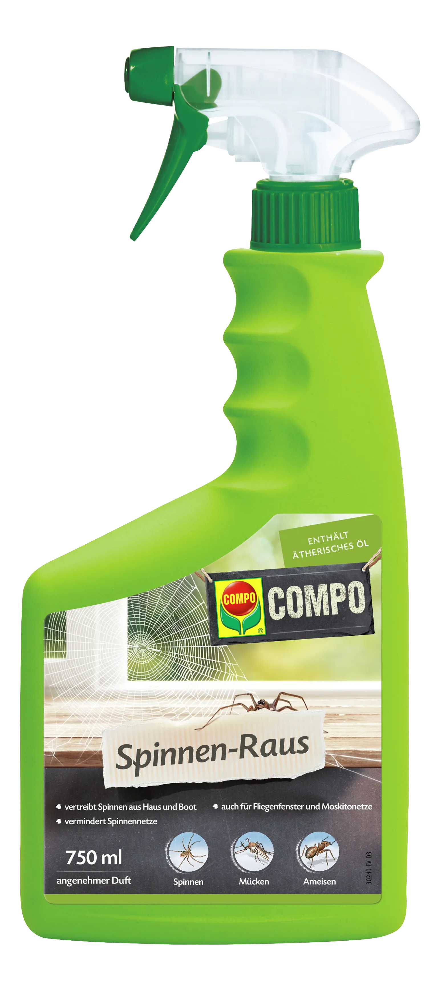 COMPO Spinnen-Raus