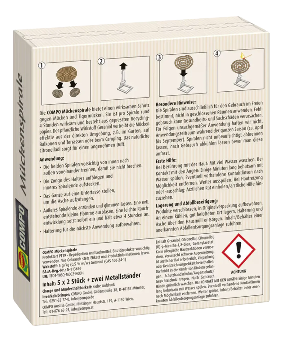 COMPO Mückenspirale