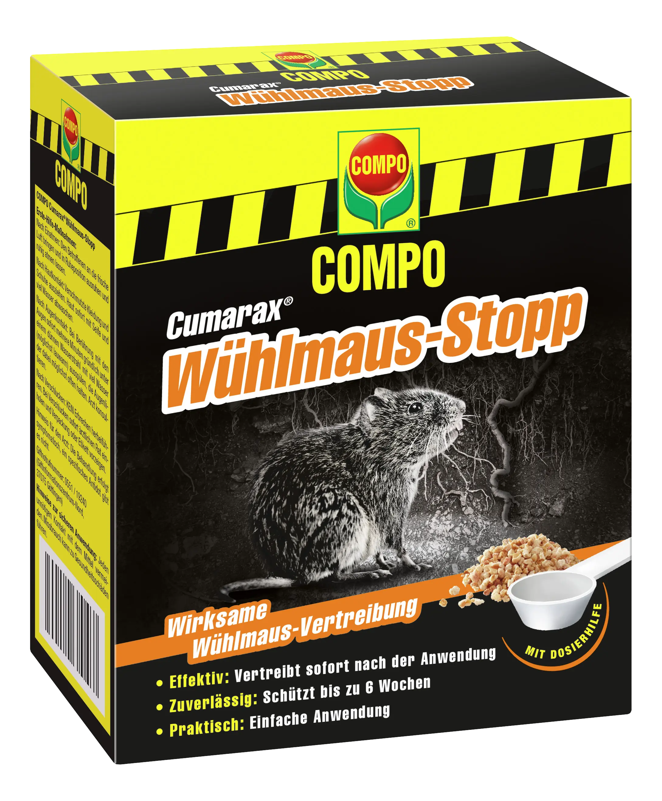 COMPO Cumarax® Wühlmaus-Stopp