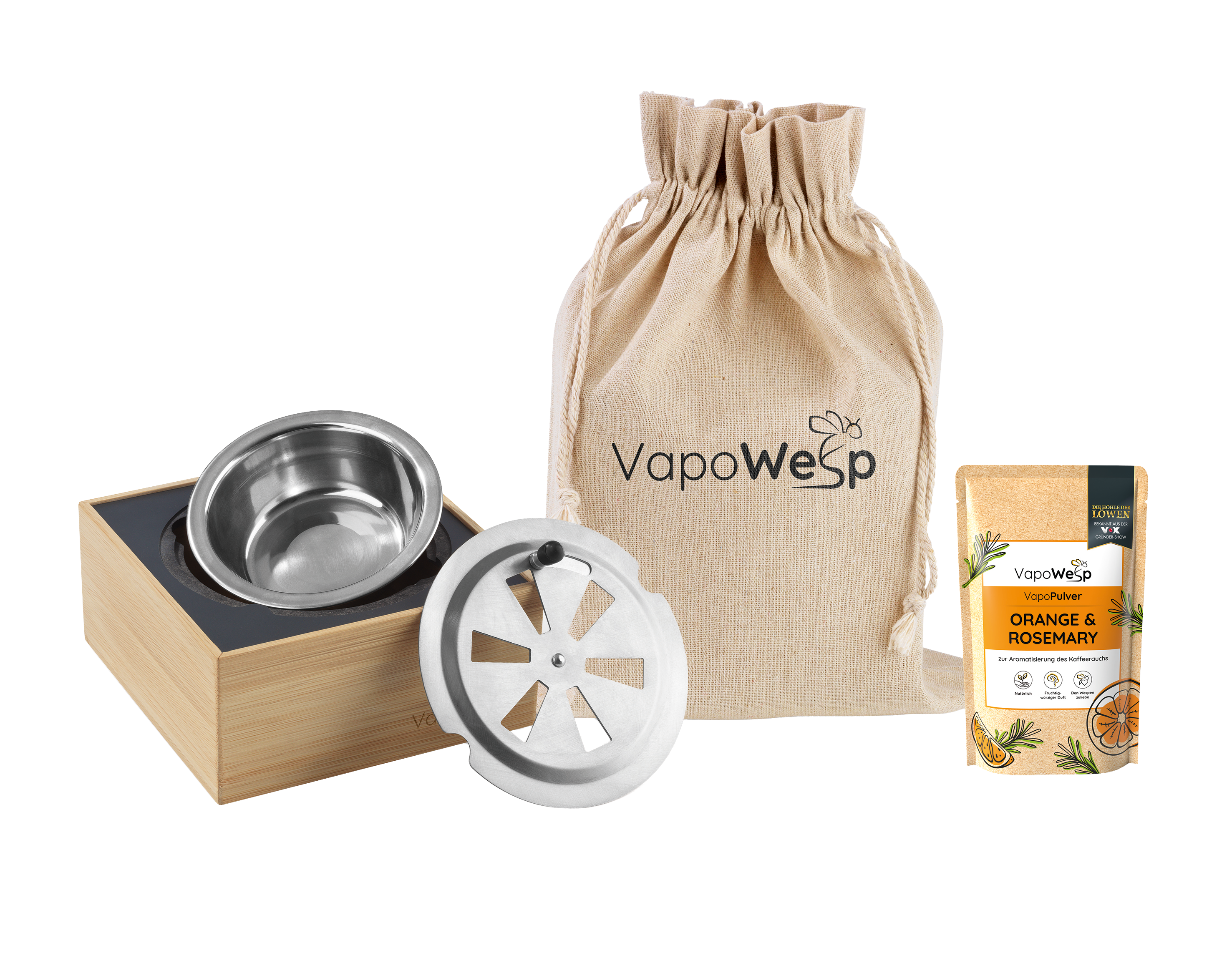 Starterset VapoWesp Räucherbox
